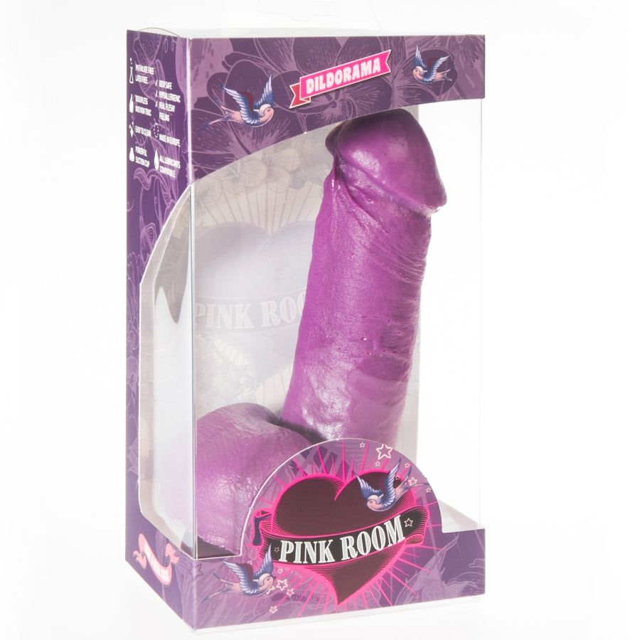 PINK ROOM - GODE RÉALISTE NAO VIOLET 16 CM - Sensualia