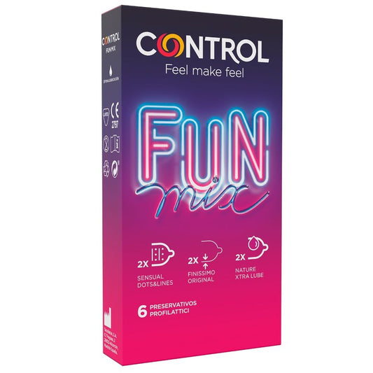 CONTROL - FEEL FUN MIX 6 UDS - Sensualia