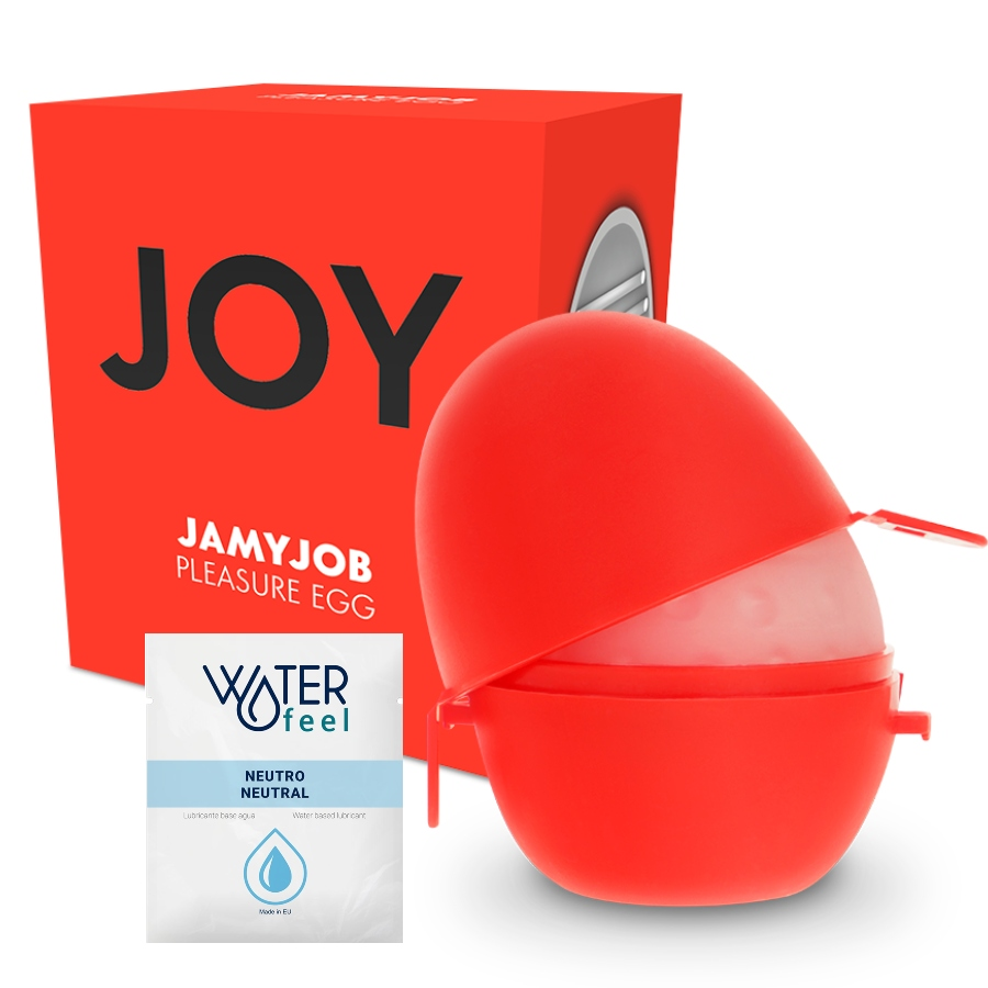JAMYJOB - EGG MASTURBATEUR ROUGE VERSION DISCRETT - Sensualia