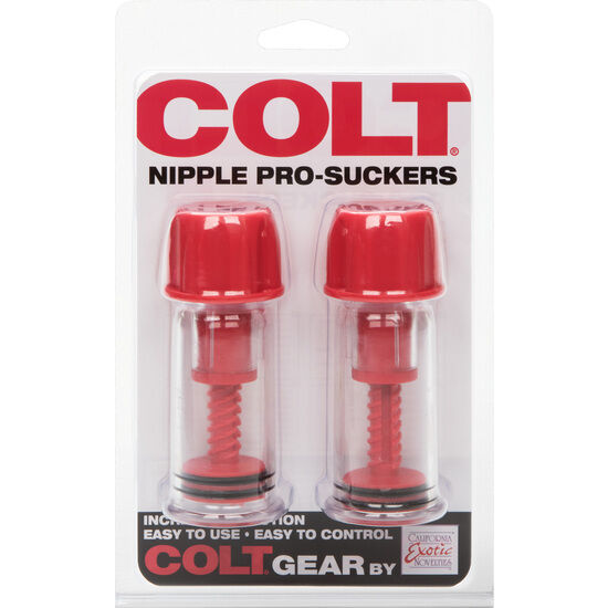 CALEXOTICS - COLT NIPPLE PROSUCKERS ROUGE - Sensualia