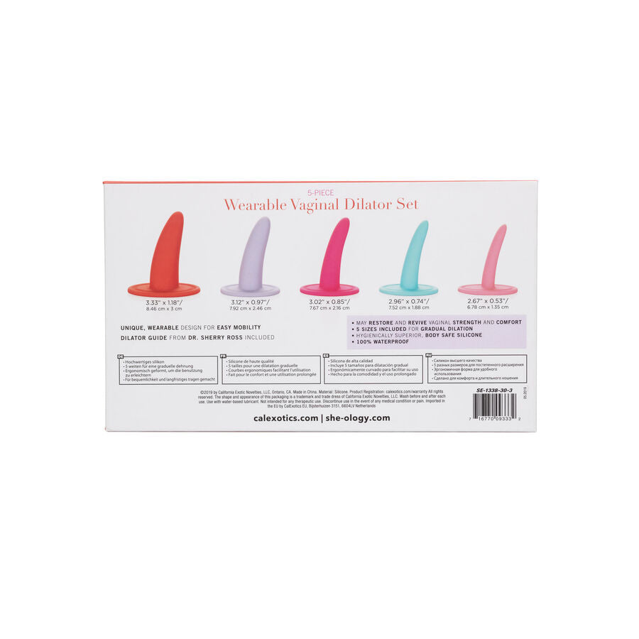 CALEXOTICS - ENSEMBLE DE DILATATEURS PORTABLES 5PC - Sensualia