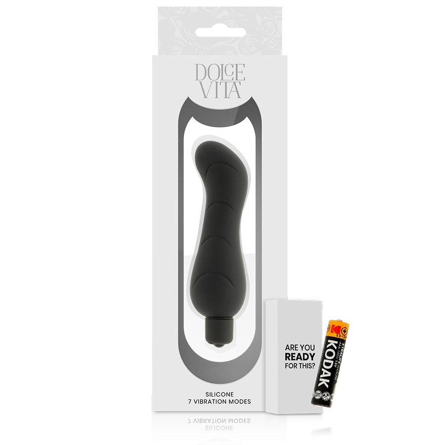 DOLCE VITA - G-SPOT BLACK SILICONE - Sensualia