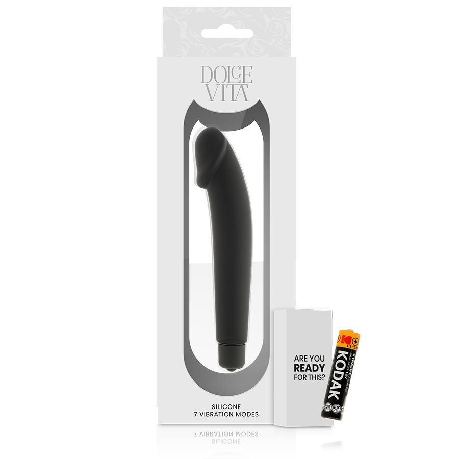 DOLCE VITA - REALISTIC BLACK SILICONE - Sensualia