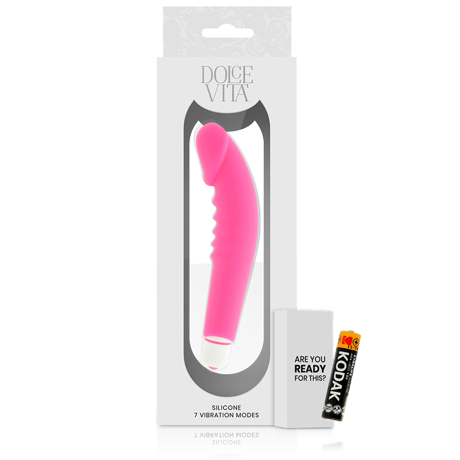 DOLCE VITA - REALISTIC PLEASURE PINK  SILICONE - Sensualia