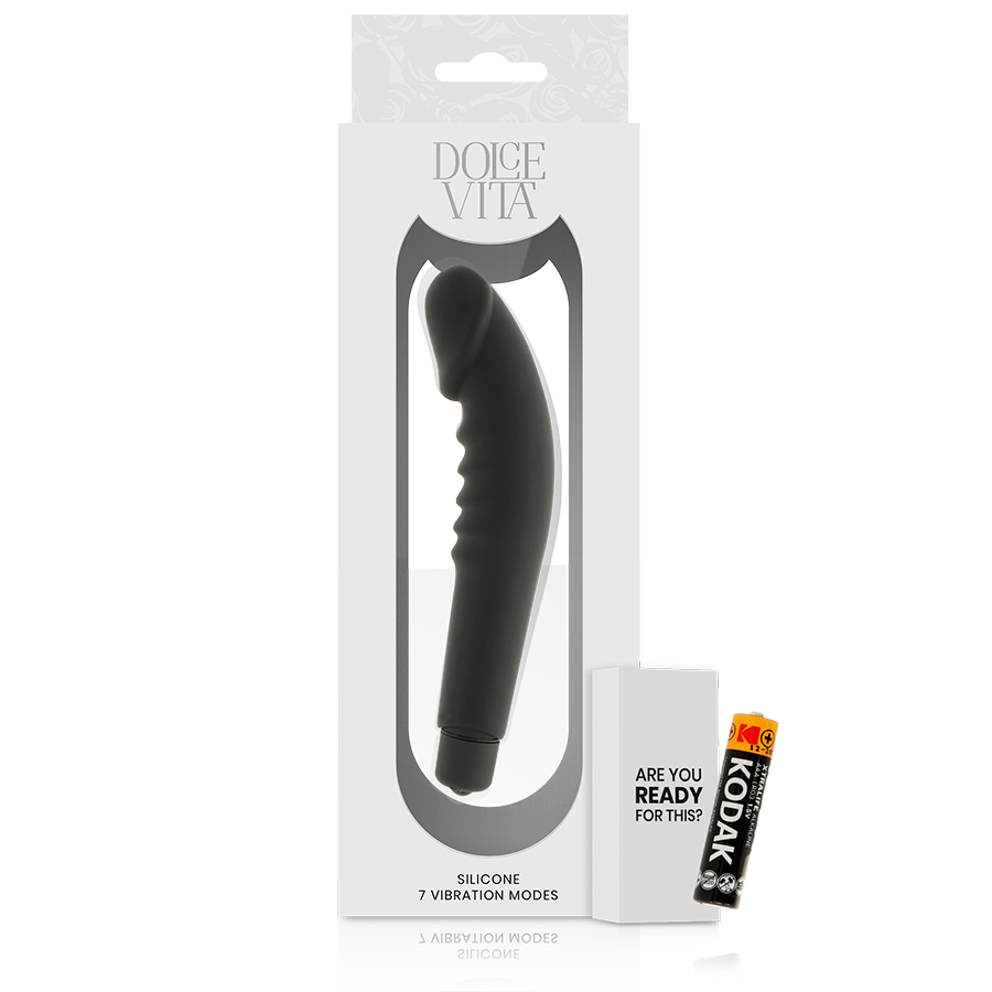 DOLCE VITA - REALISTIC PLAISURE SILICONE NOIR - Sensualia