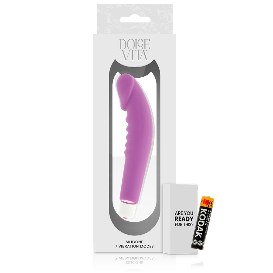 DOLCE VITA - REALISTIC PLEASURE PURPLE SILICONE - Sensualia