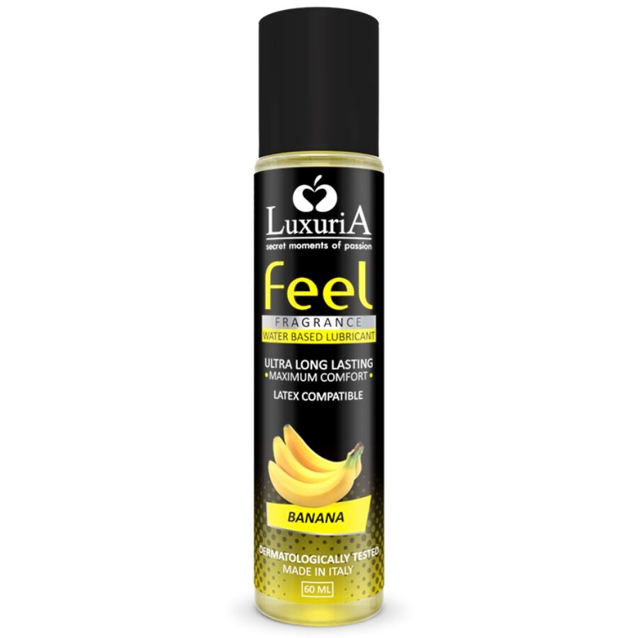 INTIMATELINE - LUXURIA LUBRIFIANT BASE D'EAU FEEL BANANE 60 ML - Sensualia