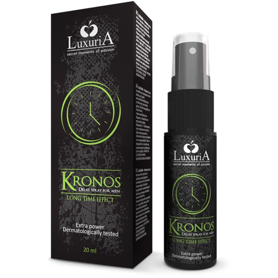 INTIMATELINE LUXURIA - KRONOS SPRAY RETARDANT EFFET DÉSENSIBILISANT 20 ML - Sensualia