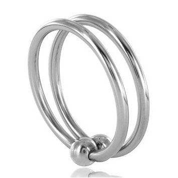 METAL HARD - ANNEAU DOUBLE GLAN 32MM METAL HARD