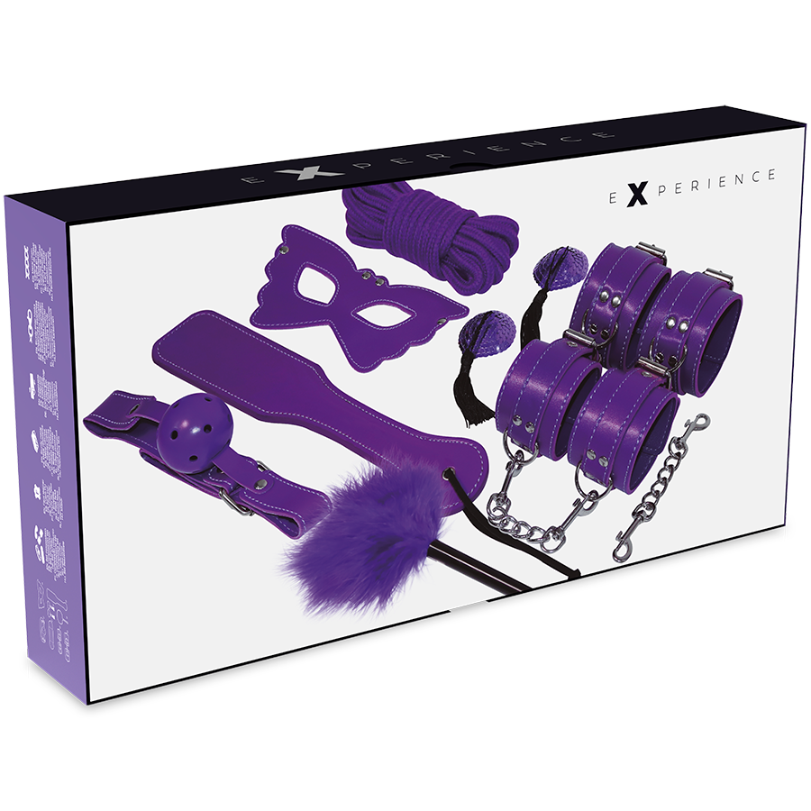 EXPERIENCE - KIT FÉTICHE BDSM SÉRIE VIOLET - Sensualia