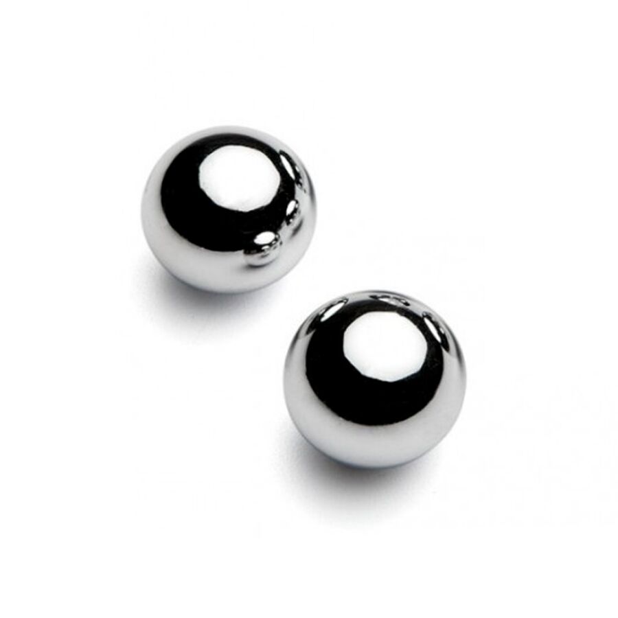 METAL HARD - SET 2 BOULES MAGNÉTIQUES 10 MM - Sensualia