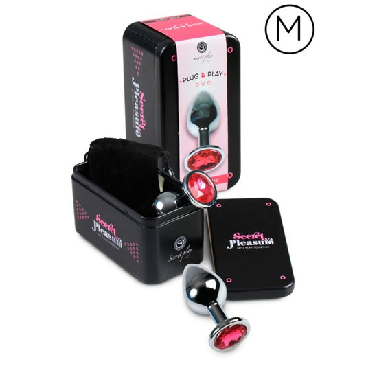 SECRETPLAY - PLUG ANAL FUCHSIA 8 CM - Sensualia