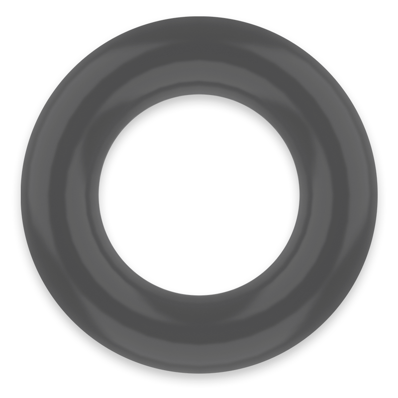 POWERING - ANNEAU PÉNIS SUPER FLEXIBLE ET RÉSISTANT 5,5CM PR06 NOIR POWERING