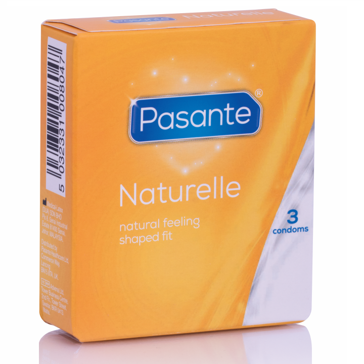 PASANTE - PRÉSERVATIF NATURELLE 3 PACK - Sensualia
