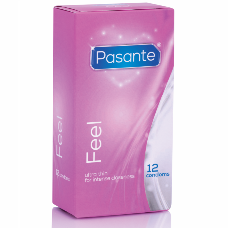 PASANTE - PRÉSERVATIFS SENSIBLES ULTRA FINS 12 UNITÉS - Sensualia