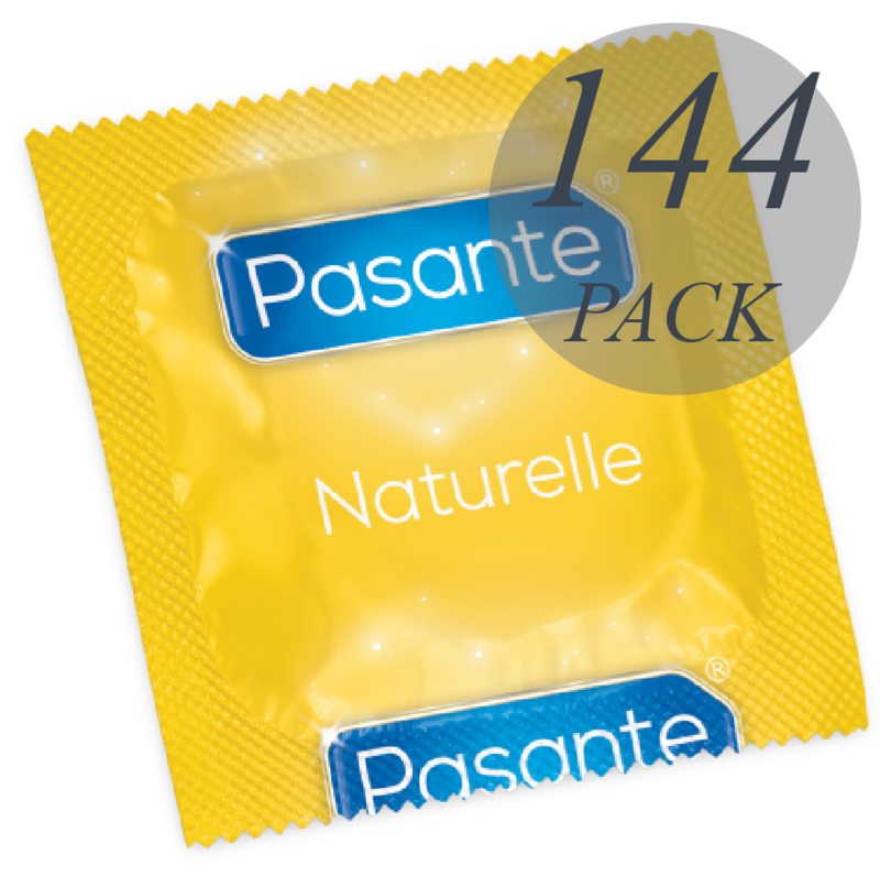 PASANTE - GAMME PRÉSERVATIFS NATURELLE 144 UNITÉS - Sensualia