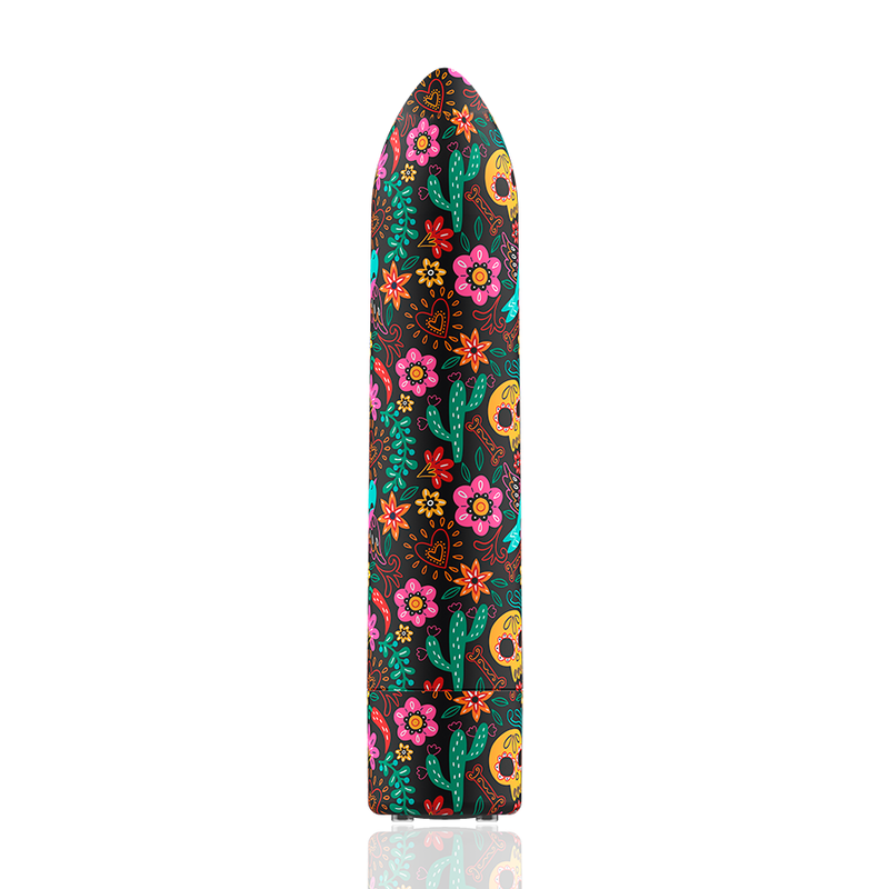 CUSTOM BULLETS - BULLETS PERSONNALISÉS RECHARGEABLE FLORAL 10 INTENSITIES CUSTOM BULLETS