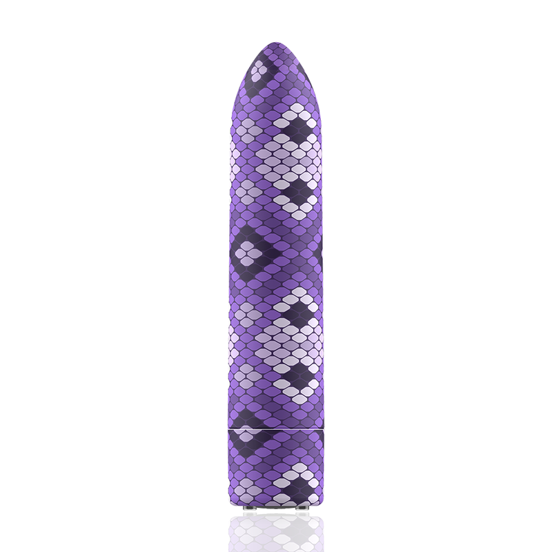CUSTOM BULLETS - RECHARGEABLE SNAKE PURPLE MAGNETIC BULLET 10V - Sensualia