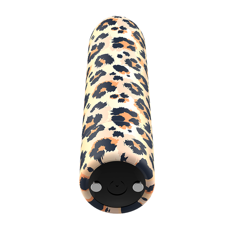 CUSTOM BULLETS - RECHARGEABLE LEOPARD 10 INTENSITIES - Sensualia