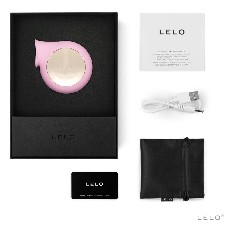 LELO - STIMULATEUR DONDES CLITORIS ROSE SILA