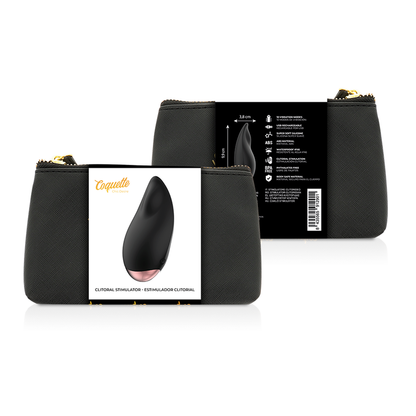 COQUETTE CHIC DESIRE - STIMULATEUR CLITORIAL NOIR / OR - Sensualia