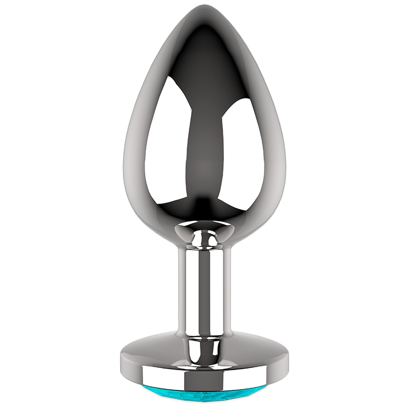 COQUETTE CHIC DESIRE - PLUG ANAL METAL COULEUR BLEU TAILLE L 4 X 9 CM COQUETTE TOYS