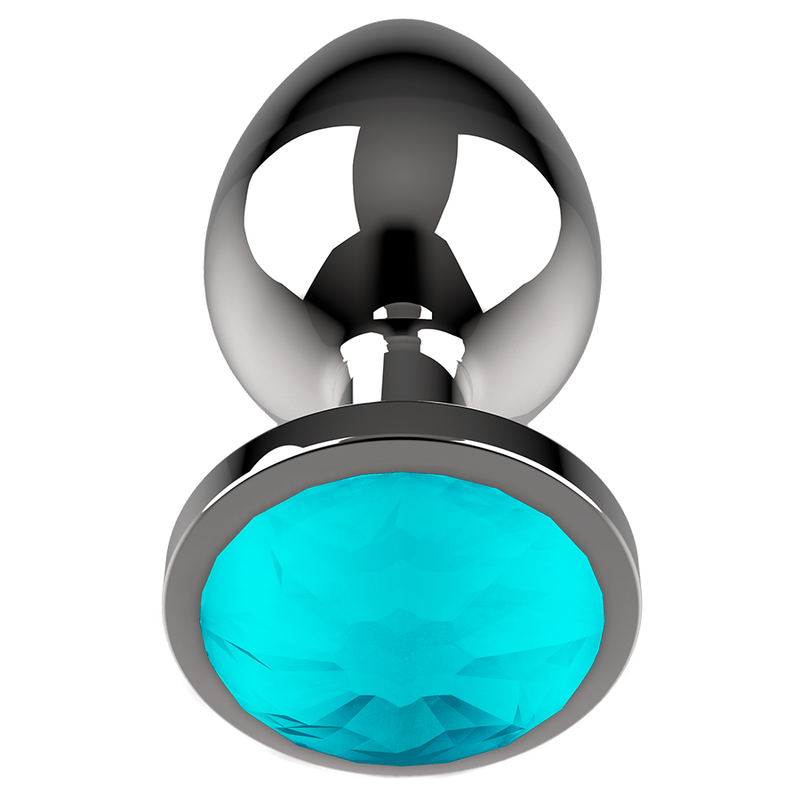COQUETTE CHIC DESIRE - PLUG ANAL METAL COULEUR BLEU TAILLE L 4 X 9 CM COQUETTE TOYS