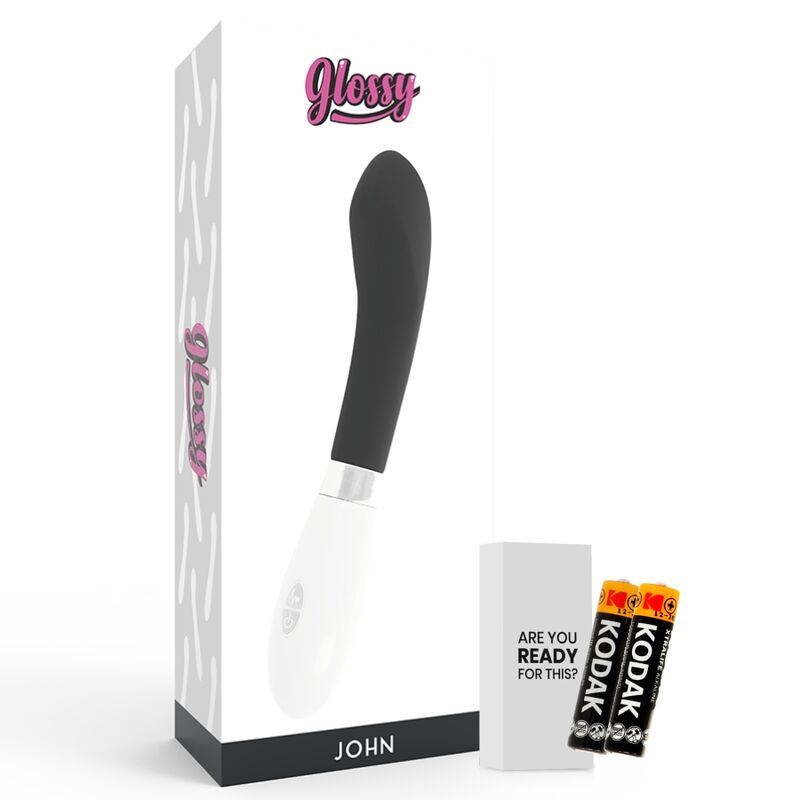 GLOSSY - JOHN VIBRATEUR NOIR - Sensualia