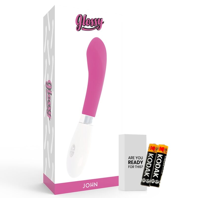 GLOSSY - JOHN VIBRATEUR ROSE - Sensualia