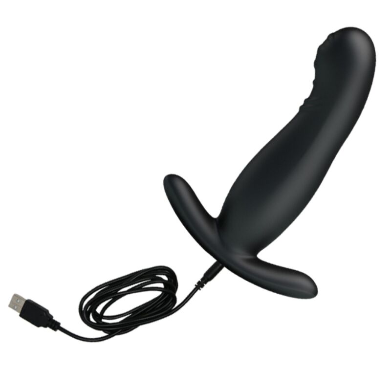 MR PLAY - MASSEUR DE PROSTATE NOIR RECHARGEABLE - Sensualia