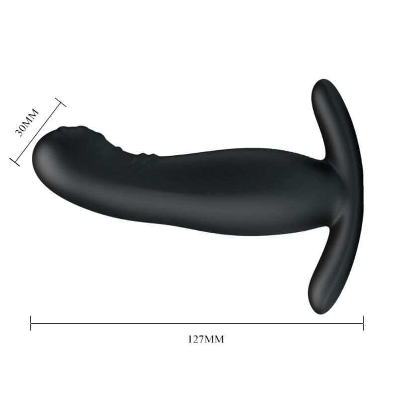 MR PLAY - MASSEUR DE PROSTATE NOIR RECHARGEABLE - Sensualia
