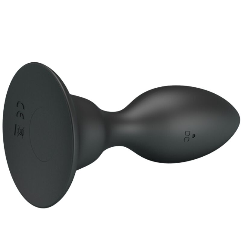 MR PLAY - PLUG ANAL AVEC TÉLÉCOMMANDE VIBRATION NOIRE - Sensualia