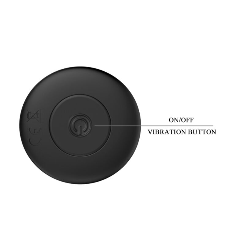 MR PLAY - PLUG ANAL VIBRATEUR NOIR RECHARGEABLE - Sensualia