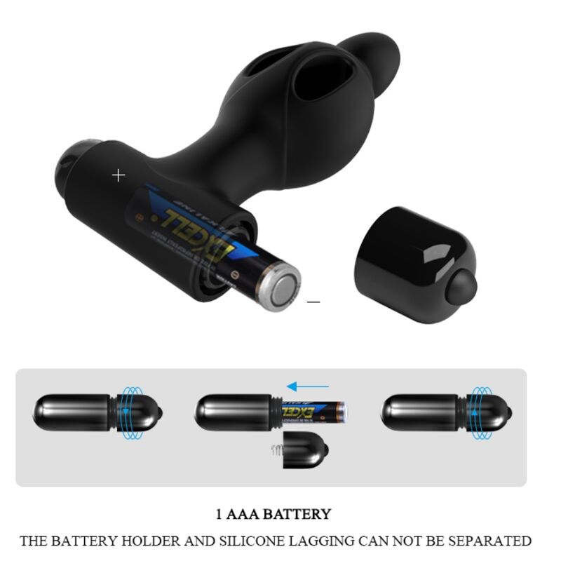 MR PLAY - PLUG ANAL EN SILICONE AVEC VIBRATION - Sensualia