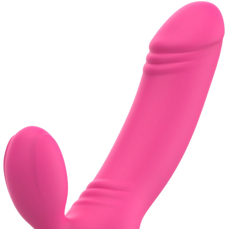 OHMAMA - VIBRATEUR BIX DOUBLE STIMULATION ÉDITION NOËL ROSE - Sensualia