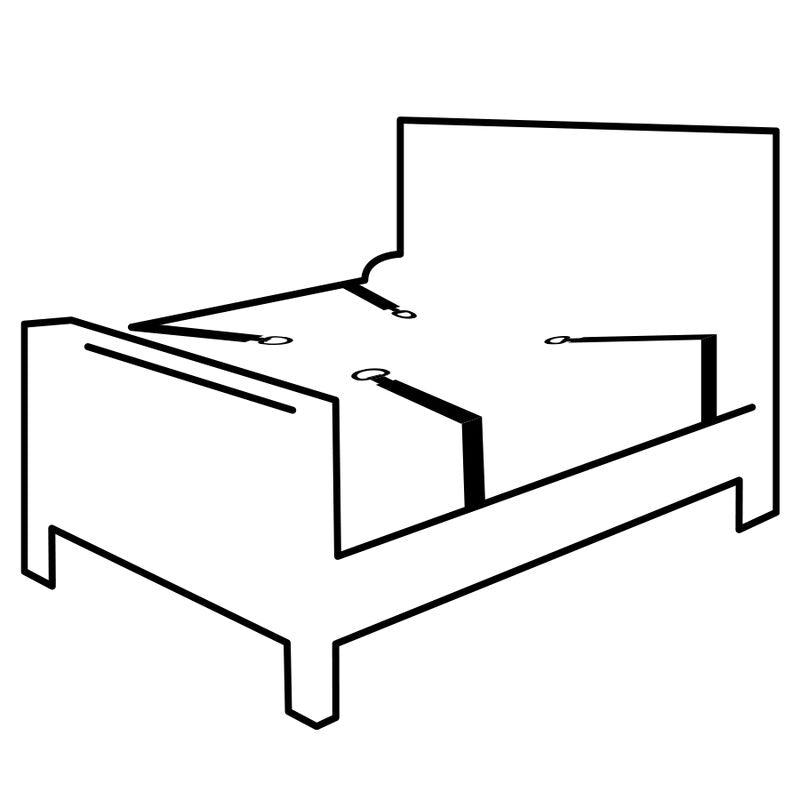 DARKNESS - ENSEMBLE DATTAQUES DE LIT - Sensualia