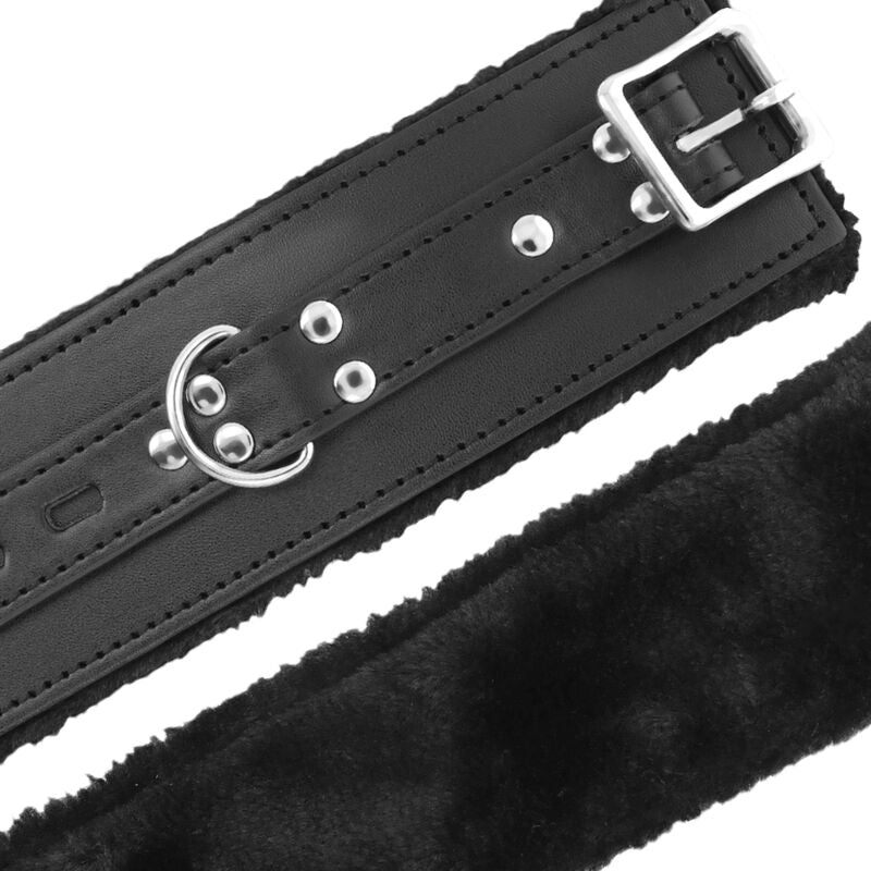 DARKNESS - MENOTTES BDSM DOUBLÉES NOIRES - Sensualia