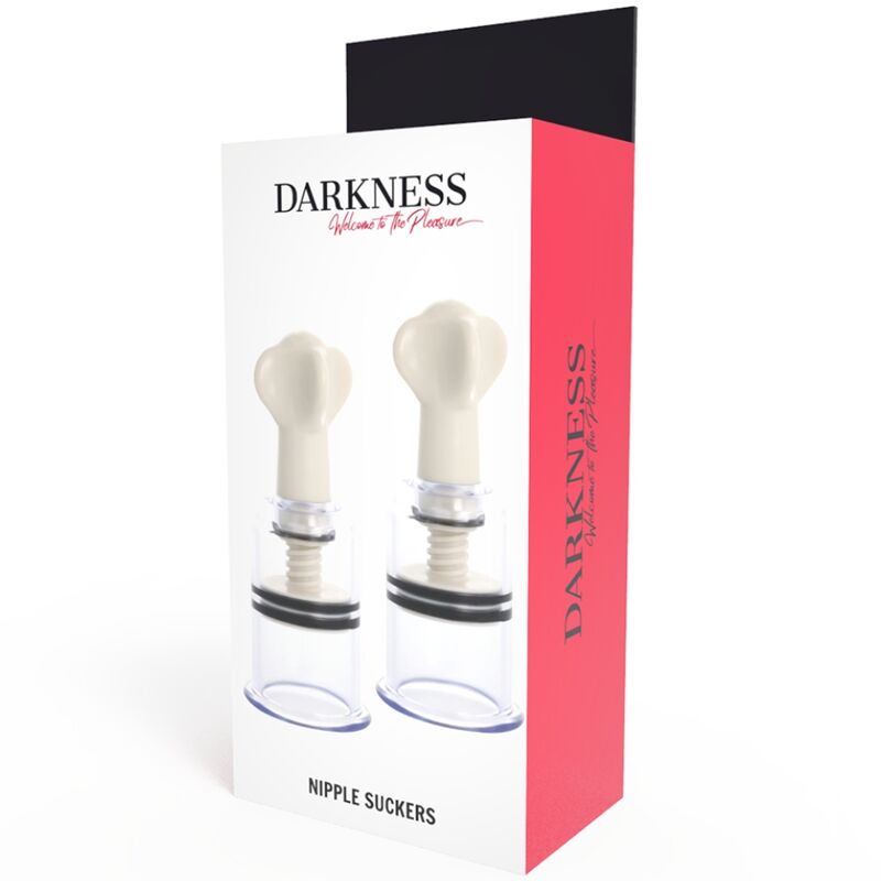 DARKNESS - VENTOUSE DE TAMELON TRANSPARENT DIAMÈTRE 5CM DARKNESS SENSATIONS