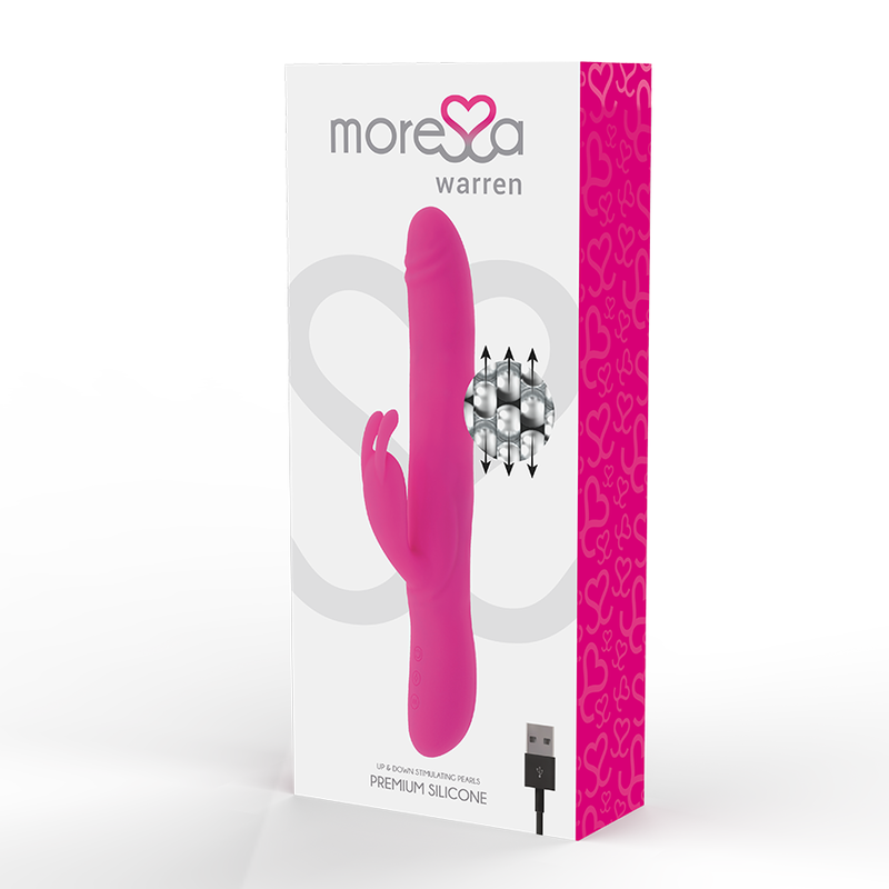 MORESSA - SILICONE RECHARGEABLE DE QUALITÉ SUPÉRIEURE WARREN - Sensualia