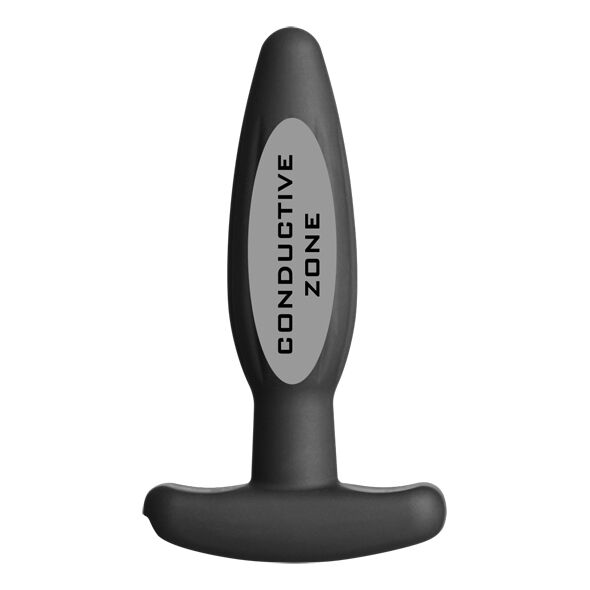 ELECTRASTIM - SILICONE NOIR ROCKER ANAL PLUG PETIT - Sensualia