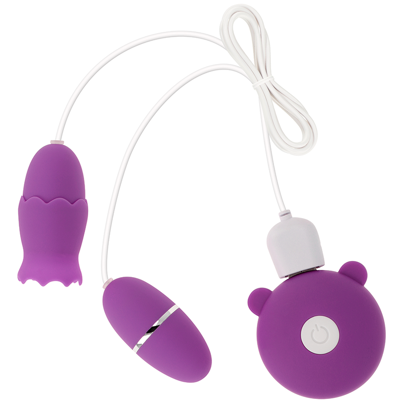 OHMAMA - DOUBLE STIMULATEUR 10 MODES DE VIBRATION OHMAMA