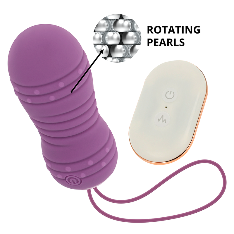 OHMAMA - UF TÉLÉCOMMANDE 7 MODES DE ROTATION LILAS - Sensualia