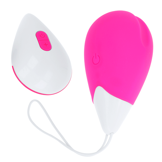OHMAMA - UF VIBRANT TEXTURÉ 10 MODES ROSE ET BLANC OHMAMA STIMULATING