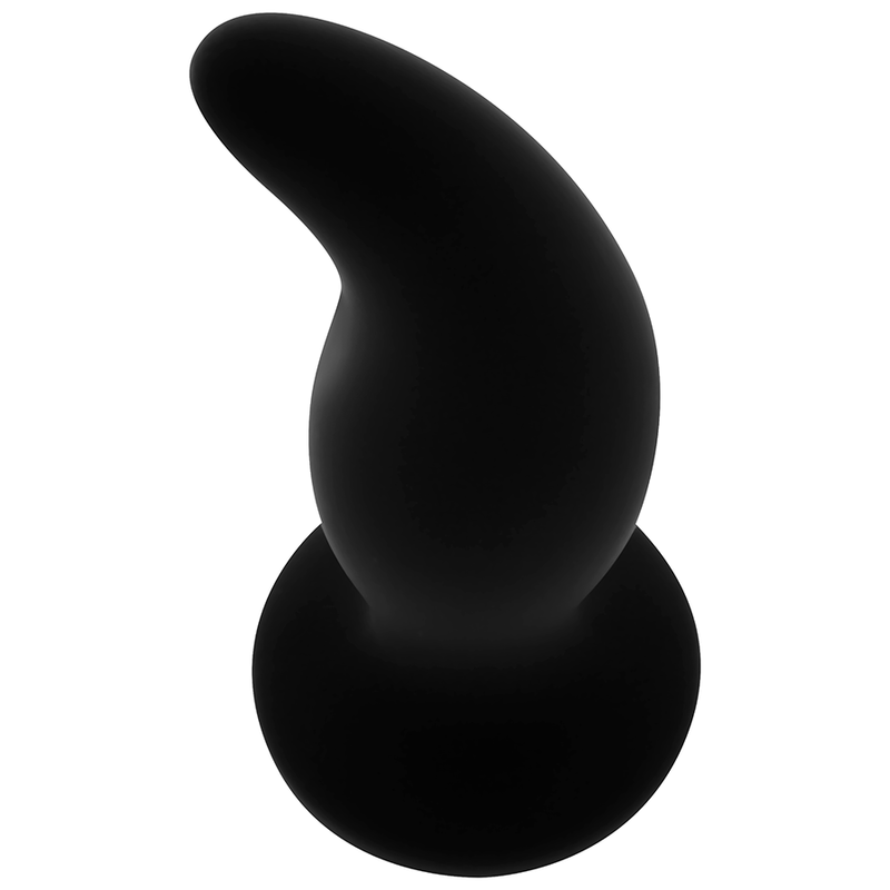 OHMAMA - PLUG ANAL EN SILICONE COURBÉ POINT P 12 CM - Sensualia