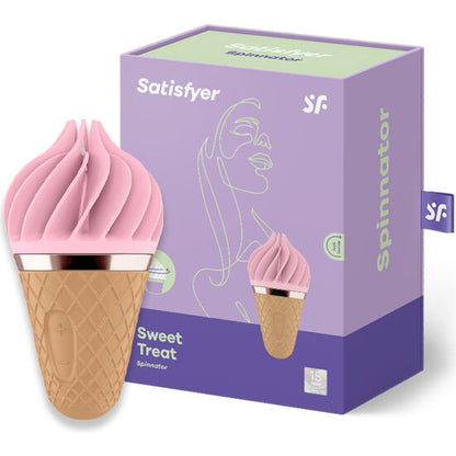 SATISFYER - SWEET TREAT SPINNATOR NEGRO - Sensualia