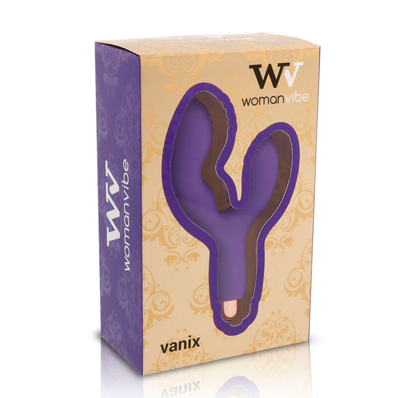WOMANVIBE - VANIX VIBRATOR STIMULATOR SILICONE - Sensualia