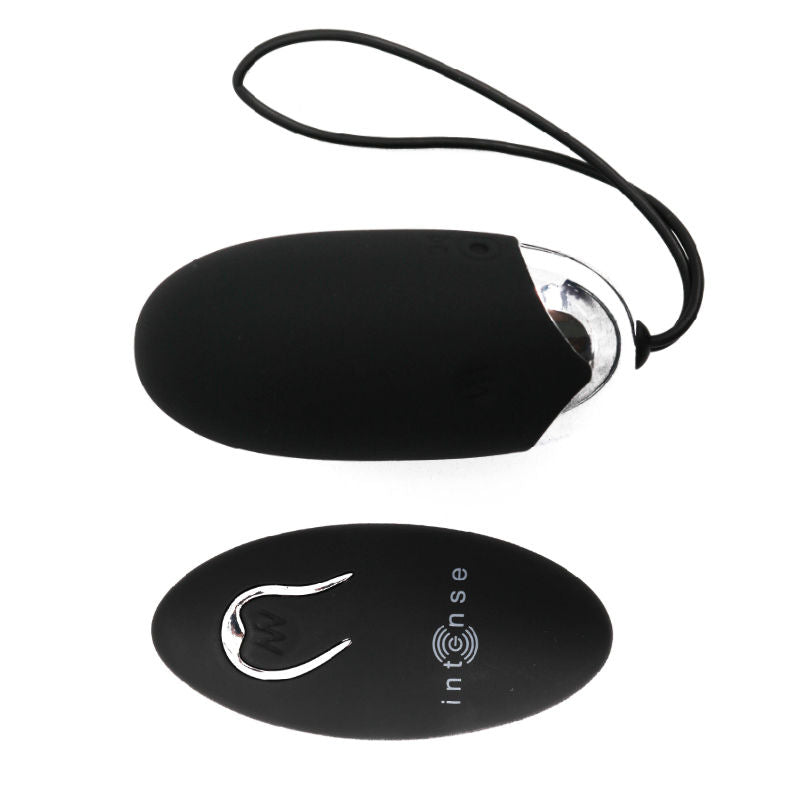 INTENSE - OEUF VIBRANT FLIPPY II AVEC TÉLÉCOMMANDE NOIR - Sensualia