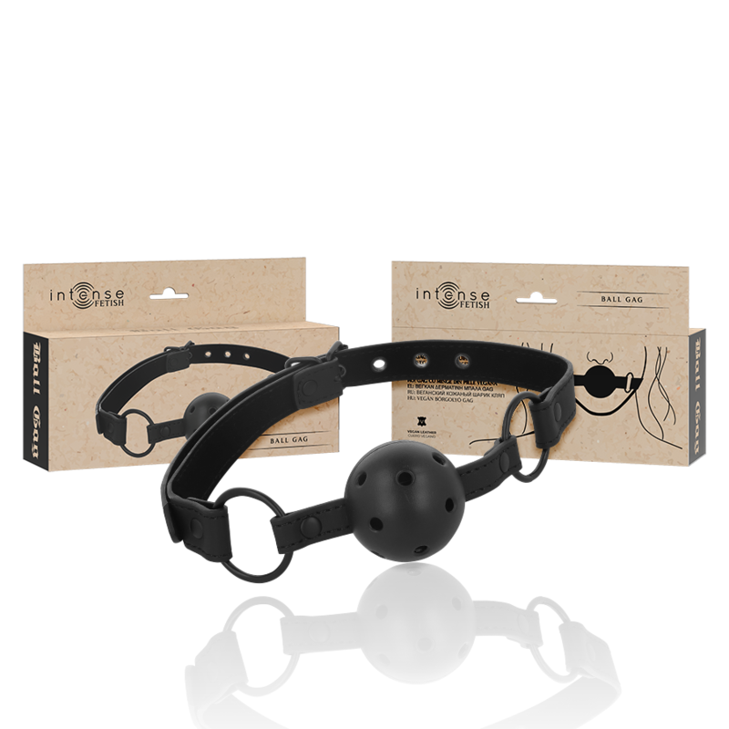 INTENSE - FETISH BILLON-BALLE EN CUIR VÉGÉTALIEN - Sensualia