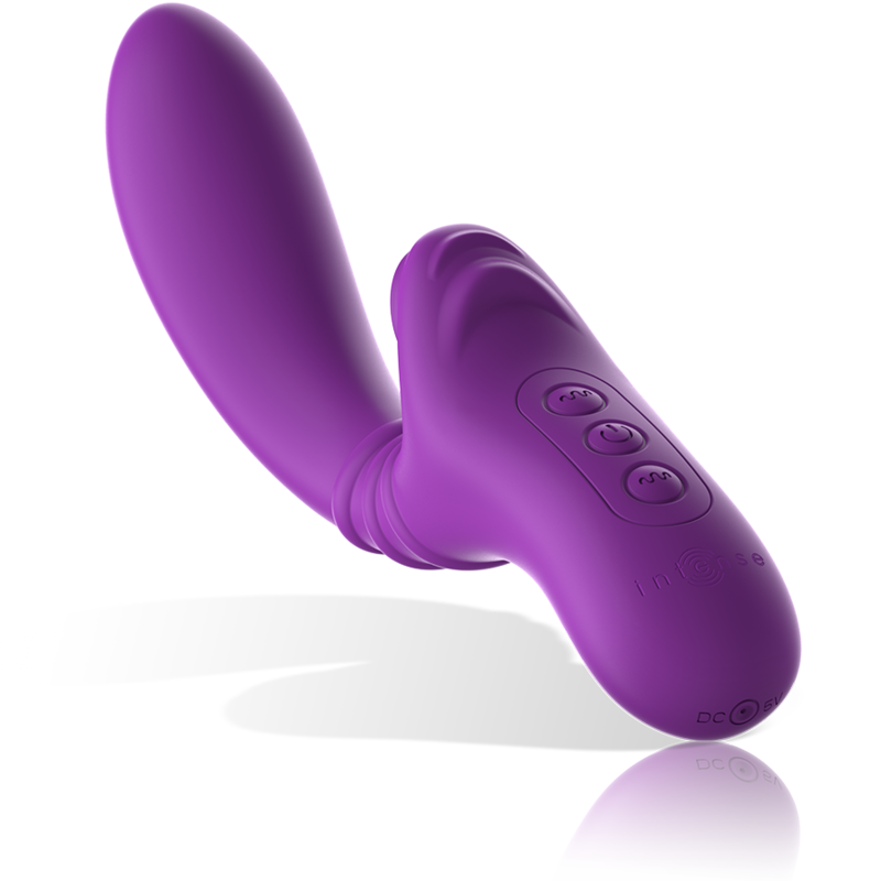 INTENSE - VIBRATEUR FLEXIBLE HARRY AVEC LANGUE VIOLET - Sensualia