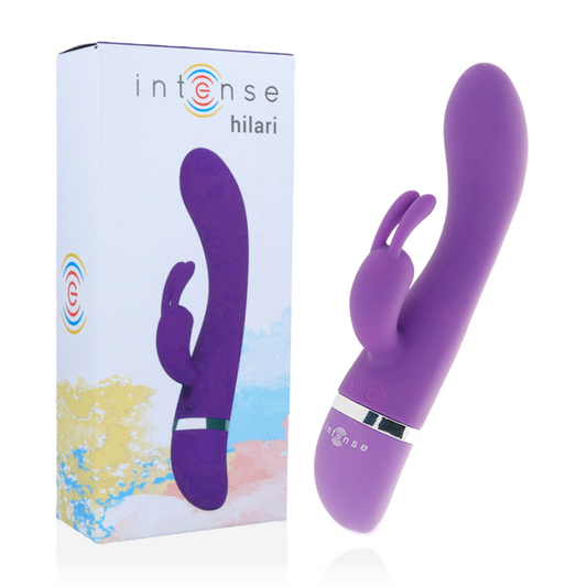 INTENSE - VIBRATEUR HILARI LILAS SILICONE LUXE - Sensualia